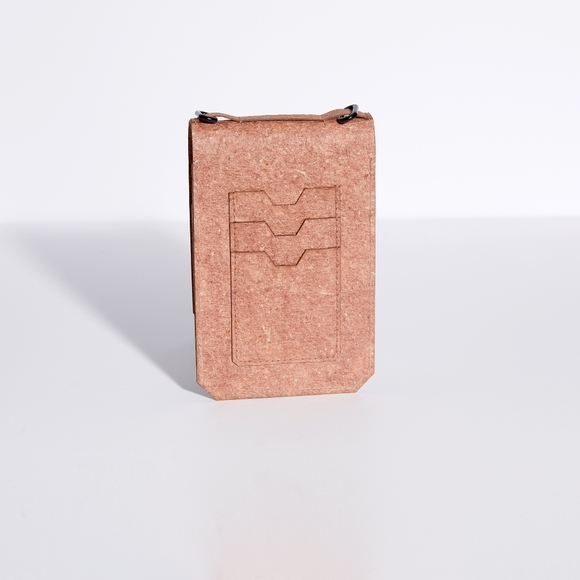 Zanj Cellphone Purse with Thin Kariba Strap Pink - Picture 3 of 5